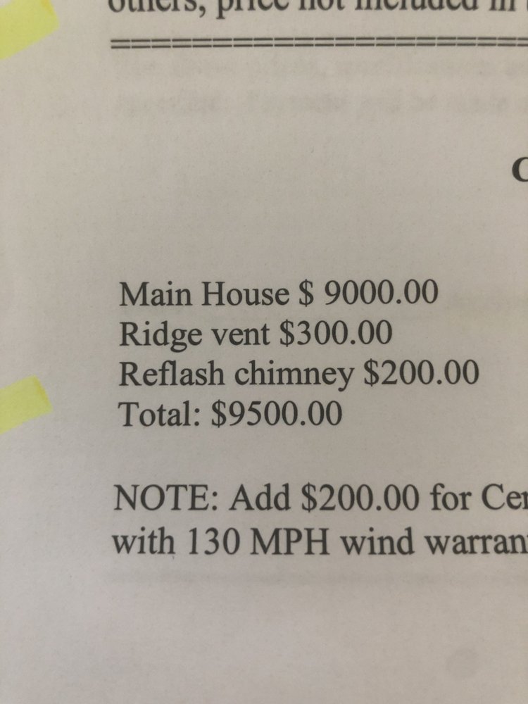 Slide of Ranger Roofing