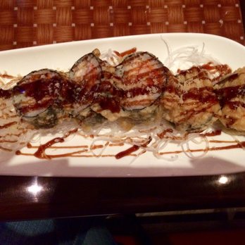 Yiku Sushi - White fish tempura roll - Sushi Bars Near Me - Gaithersburg, Maryland Yiku Sushi - White fish tempura roll - Sushi Bars Near Me - Gaithersburg, Maryland