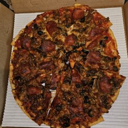 Bearno's Pizza - This is the remake of a Mama Bearnos Pizza after they told me they made a mistake on the original pizza.  Could not eat.