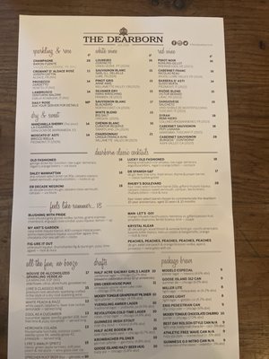 Menu photo 4 The Dearborn Chicago, IL Menu photo 4 The Dearborn Chicago, IL