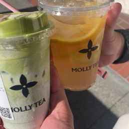 Matcha and citrus tea Matcha and citrus tea