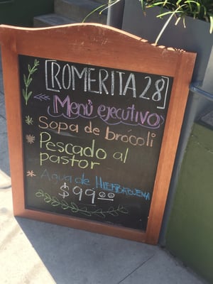 Menu photo 1 Romerita 28 Guadalajara, JAL Menu photo 1 Romerita 28 Guadalajara, JAL