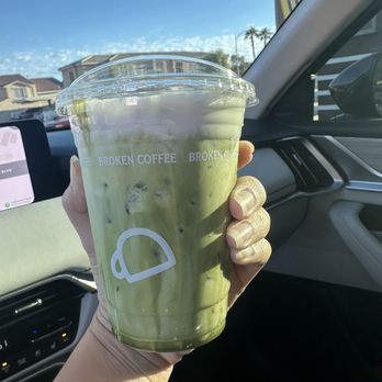 Broken Coffee - Silverado - Broken cream matcha latte - Cafes Near Me - Las Vegas, Nevada
