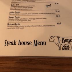 T-bone Steak House