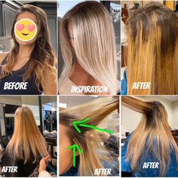 Before pic. Pic of what she wanted. Pics of what she got. Before pic. Pic of what she wanted. Pics of what she got.
