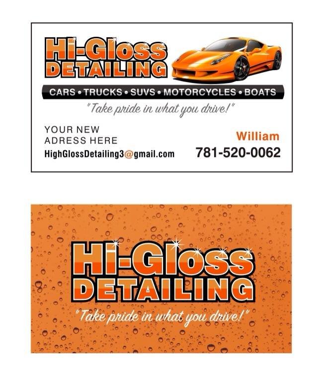 HIGLOSS AUTO DETAILING Updated October 2024 14 Photos 92 Concord