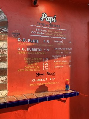 Menu photo 7 Papi Tacos & Churros Los Angeles, CA Menu photo 7 Papi Tacos & Churros Los Angeles, CA