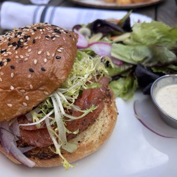 peasants FEAST - Salmon sandwich - American Near Me - Solvang, California