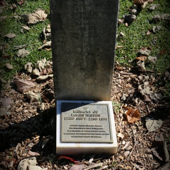 Historic Oakland Cemetery - The very first person to be buried in Oakland Cemetery after it's opening in 1950. - Landmarks & Historical Buildings Near Me - Atlanta, Georgia
