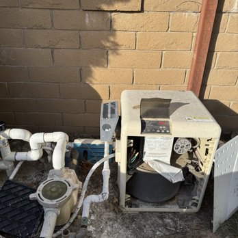 Pool Effects - Before pic, broken heater - Pool & Hot Tub Service Near Me - Anaheim, California Pool Effects - Before pic, broken heater - Pool & Hot Tub Service Near Me - Anaheim, California