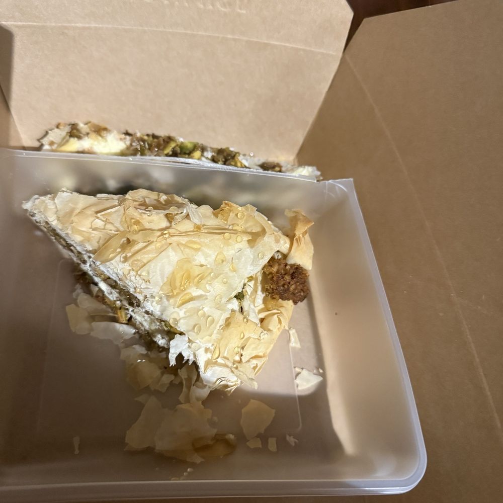 The Earth Oven - Baklava cheesecake - Mediterranean Near Me - Taos, New Mexico