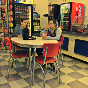 Five & Dime General Store - Eating Frito Pies - Convenience Stores Near Me - Santa Fe, New Mexico