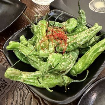Hinodeya Ramen Bar - Shishito Peppers - Ramen Near Me - Campbell, California