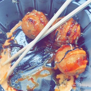 Kin Zabb Thai And Sushi - A4. Takoyaki - Sushi Bars Near Me - Springdale, Arkansas Kin Zabb Thai And Sushi - A4. Takoyaki - Sushi Bars Near Me - Springdale, Arkansas
