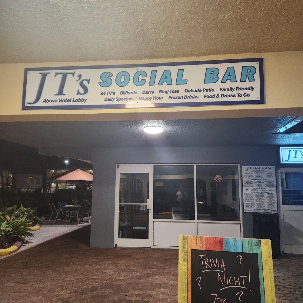 JT's Social Bar - Sports Bars Near Me - Cocoa Beach, Florida JT's Social Bar - Sports Bars Near Me - Cocoa Beach, Florida