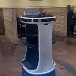 K-BBQ and Tofu House - Robot food carrier