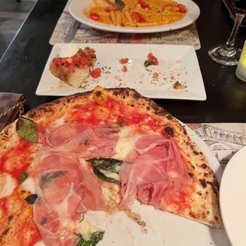 il Canale - Margherita pizza with prosciutto - Italian Near Me - Washington, DC, District of Columbia