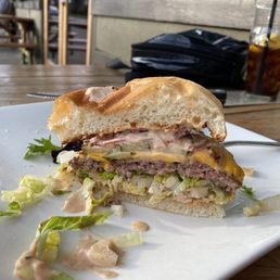 Gotta say this Burger is one to be reckoned with. Amazing work Tabor Tavern tabor burger Gotta say this Burger is one to be reckoned with. Amazing work Tabor Tavern tabor burger