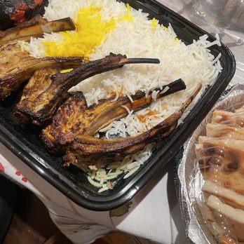 Caspian Restaurant - Lamb chops - Mediterranean Near Me - Mountain View, California