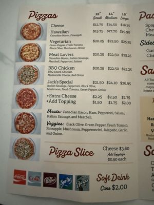 Menu photo 2 Jack's Pizza & Subs Torrance, CA Menu photo 2 Jack's Pizza & Subs Torrance, CA