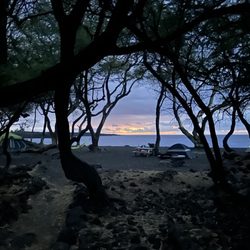 Kiholo Bay - Evening at the camp site