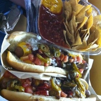 Dodger Stadium - Doyer dogs. Artery blocking bliss! - Stadiums & Arenas Near Me - Los Angeles, California