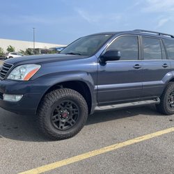 Bug Doctor - My Lexus GX470, which Ethan and Paula took great care of. Excellent suspension lift work.
