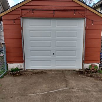 Value Garage Door Service - My new garage door on a 100 year old garage - Garage Door Services Near Me - Battle Ground, Washington Value Garage Door Service - My new garage door on a 100 year old garage - Garage Door Services Near Me - Battle Ground, Washington