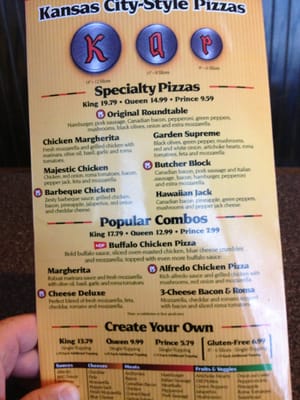 Menu photo 1 Pizza Shoppe Kansas City, MO