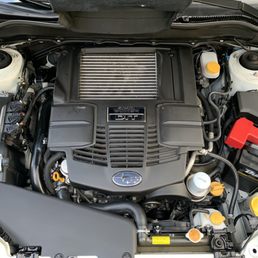 Engine cleaning.