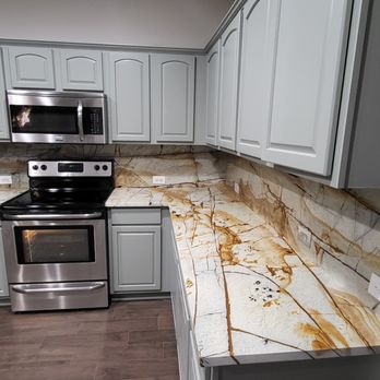 The Stumble Stone - Quartzite countertops installation in Dallas area - Countertop Installation Near Me - Dallas, Texas The Stumble Stone - Quartzite countertops installation in Dallas area - Countertop Installation Near Me - Dallas, Texas
