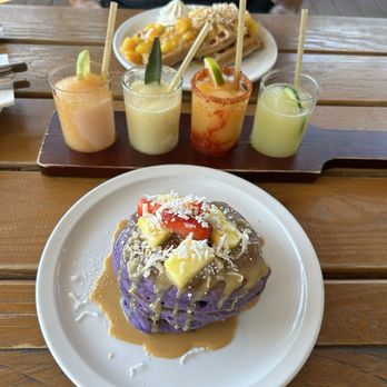 Midtown Spirits - Ube pancakes, slushy flights, & mango mochi waffles - Bars Near Me - Sacramento, California
