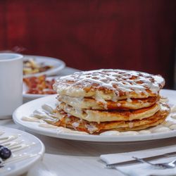 L&G Family Restaurant - Cinnamon Swirl Pancakes
