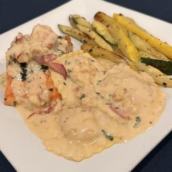 Lobster ravioli