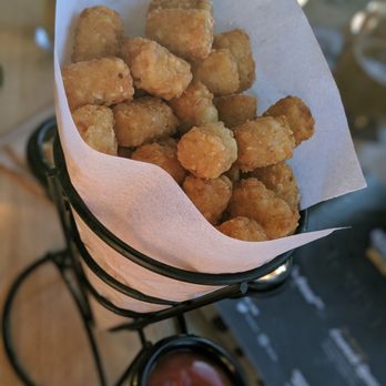 Barcade - Tater tots, comes with 3 different sauces (5 out of 5) - Bars Near Me - Los Angeles, California