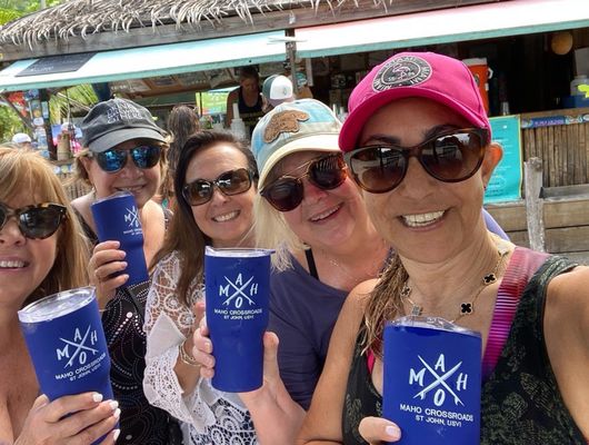 Maho Bay Beach by null