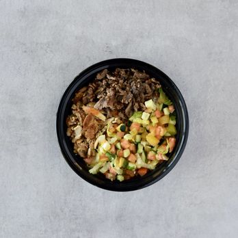 Shawarma Press - a bowl of food - Mediterranean Near Me - Dallas, Texas Shawarma Press - a bowl of food - Mediterranean Near Me - Dallas, Texas