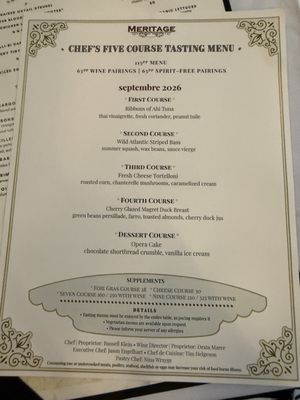 Menu photo 3 Meritage Saint Paul, MN