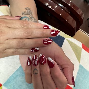 Angel's Nails Spa - Full set done by Kim. - Nail Salons Near Me - Lakewood, California Angel's Nails Spa - Full set done by Kim. - Nail Salons Near Me - Lakewood, California
