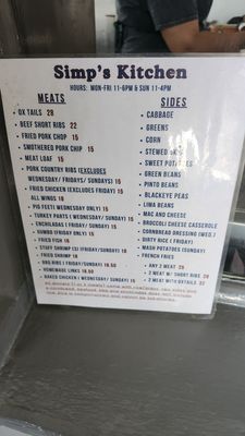 Menu photo 1 Simps La Marque, TX Menu photo 1 Simps La Marque, TX