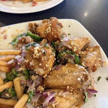 Toast - firecracker wings - American Near Me - Sugar Land, Texas Toast - firecracker wings - American Near Me - Sugar Land, Texas