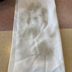 A&W Restaurant - Post table wipedown.