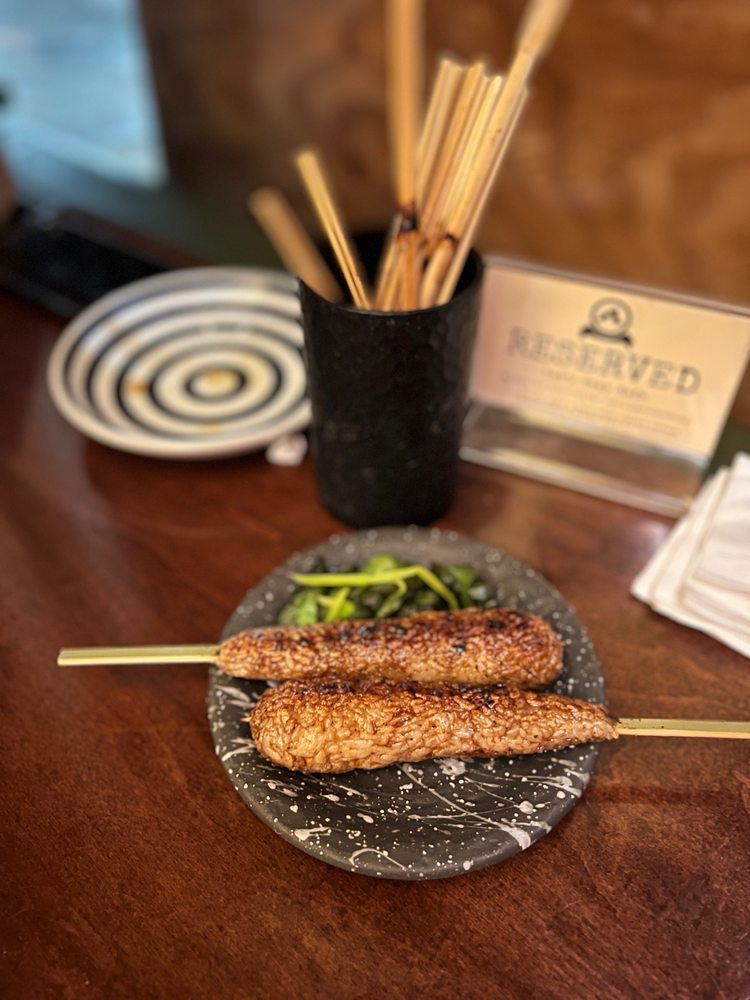 Food from Yakitori Hachibei