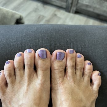 Nails & Lash Boutique - Gel polish number 706, Orchid Lust. I love purple! - Waxing Near Me - Kaneohe, Hawaii