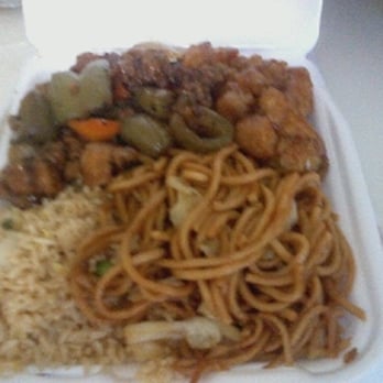 Jumbo Wok - Yummy combo! - Chinese Near Me - Cerritos, California