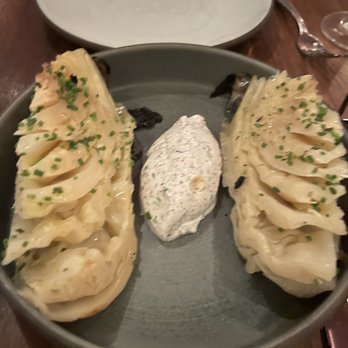 Charcoal Venice - cabbage baked in the embers, yogurt, sumac, lemon zest - New American Near Me - Venice, California Charcoal Venice - cabbage baked in the embers, yogurt, sumac, lemon zest - New American Near Me - Venice, California