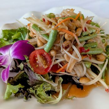 The Theo Thai Bistro - Papaya Salad $12....Excellent! - Thai Near Me - Bethpage, New York The Theo Thai Bistro - Papaya Salad $12....Excellent! - Thai Near Me - Bethpage, New York