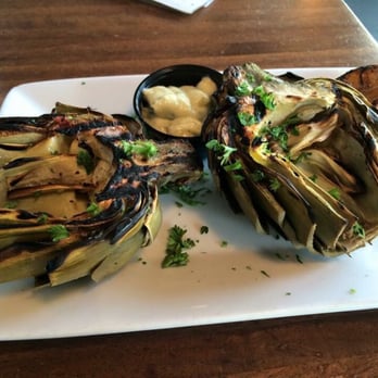 Bluewater Avalon - The grilled artichoke - Seafood Near Me - Avalon, California