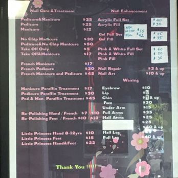 Hi-Way Nails - Prices posted on wall, yous is welcome - Nail Salons Near Me - Chicago, Illinois Hi-Way Nails - Prices posted on wall, yous is welcome - Nail Salons Near Me - Chicago, Illinois