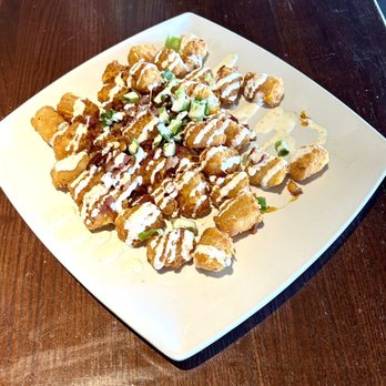 Anderson Tap House - Tots with ranch, bacon and scallions - Seafood Near Me - Cincinnati, Ohio Anderson Tap House - Tots with ranch, bacon and scallions - Seafood Near Me - Cincinnati, Ohio